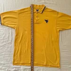 Yellow cable sports wear shirt
